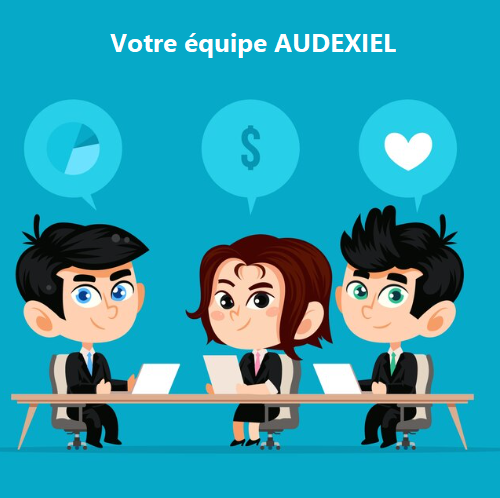 L'équipe comptable startup AUDEXIEL